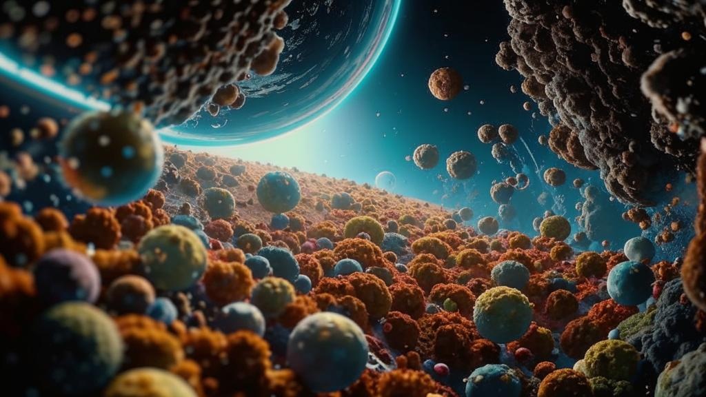 Космическая биология: микроорганизмы открывают будущее межпланетных путешествий!